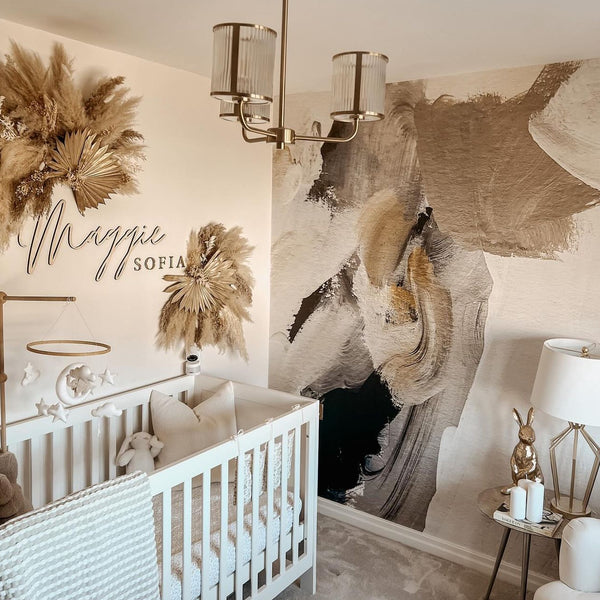 Personalised Double Name Sign for Nursery Decor