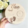 Personalised Newborn Plaque - Baby Keepsake Gift