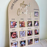 Acrylic Milestone 1st Birthday Photo Board, One Year of Baby Sign, Milestone Board, My First Year, Personalised First Birthday Memory Sign