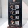 Personalised Acrylic QR Code Sign for Small Business