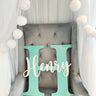 Personalised Giant Wall Initial for Nursery Decor