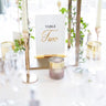 3D Acrylic Wedding Table Numbers, Personalised Table Numbers, Elegant Perspex Wedding Signs, Custom Reception Signage, Centrepiece Decor