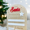 Christmas Wish List Board - Reusable Santa Letter