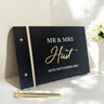 Elegant Acrylic Guestbook Set with Crystal Pen for Weddings