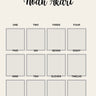 1st Birthday Photo Board – Milestone Plaque & Sign
