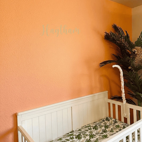 Custom Wooden Name Sign for Kids Room Decor
