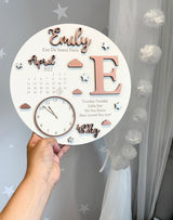 New Baby Birth Plaque