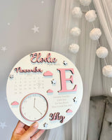 New Baby Birth Plaque
