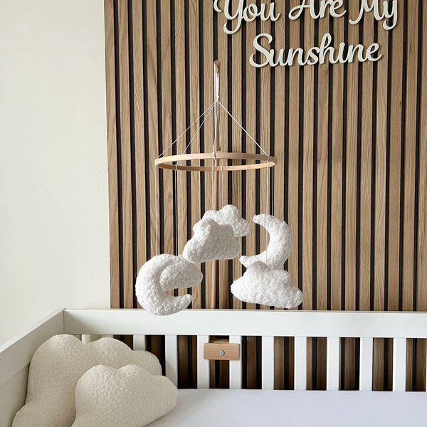 You Are My Sunshine wall sign in rustic wooden design