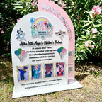 Acrylic Play Rules Sign, Soft Play Rules, Bouncy Castle Safety Board, Double Arch Acrylic Business Sign with Photos, Kids Party Rentals