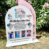 Acrylic Play Rules Sign, Soft Play Rules, Bouncy Castle Safety Board, Double Arch Acrylic Business Sign with Photos, Kids Party Rentals