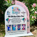 Acrylic Play Rules Sign, Soft Play Rules, Bouncy Castle Safety Board, Double Arch Acrylic Business Sign with Photos, Kids Party Rentals