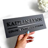 Custom 3D Acrylic Logo Sign for Business & Spa