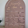Custom First Birthday Photo Board - Milestone Keepsake