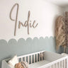 Custom Wooden Name Sign for Kids Room Decor