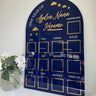 Custom First Birthday Photo Board for Baby Milestones