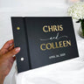 Personalised Acrylic Wedding Guestbook with Crystal Pen