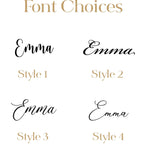 Personalised wedding place names, mirrored laser cut design, luxury decor