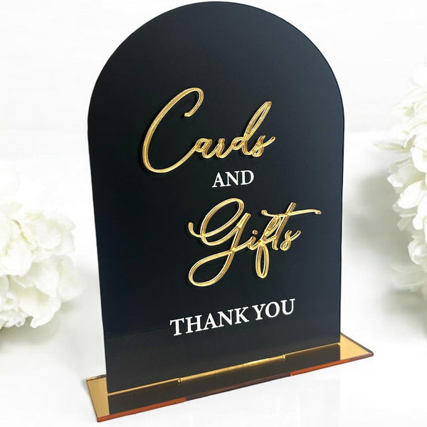 Personalised Acrylic Gifts Sign for Weddings