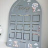 Custom First Birthday Photo Board - Teddy Bear Theme