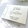 Acrylic Photo Guestbook with Crystal Pen | Modern Wedding Decor