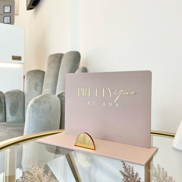 Custom Acrylic Business Card Holder | Personalised Display Stand