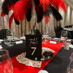 3D Acrylic Wedding Table Numbers, Personalised Table Numbers, Elegant Perspex Wedding Signs, Custom Reception Signage, Centrepiece Decor