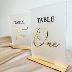 3D Acrylic Wedding Table Numbers, Personalised Table Numbers, Elegant Perspex Wedding Signs, Custom Reception Signage, Centrepiece Decor
