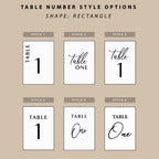 3D Acrylic Wedding Table Numbers, Personalised Table Numbers, Elegant Perspex Wedding Signs, Custom Reception Signage, Centrepiece Decor