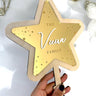 Personalised Christmas Tree Topper - Custom Star Decoration
