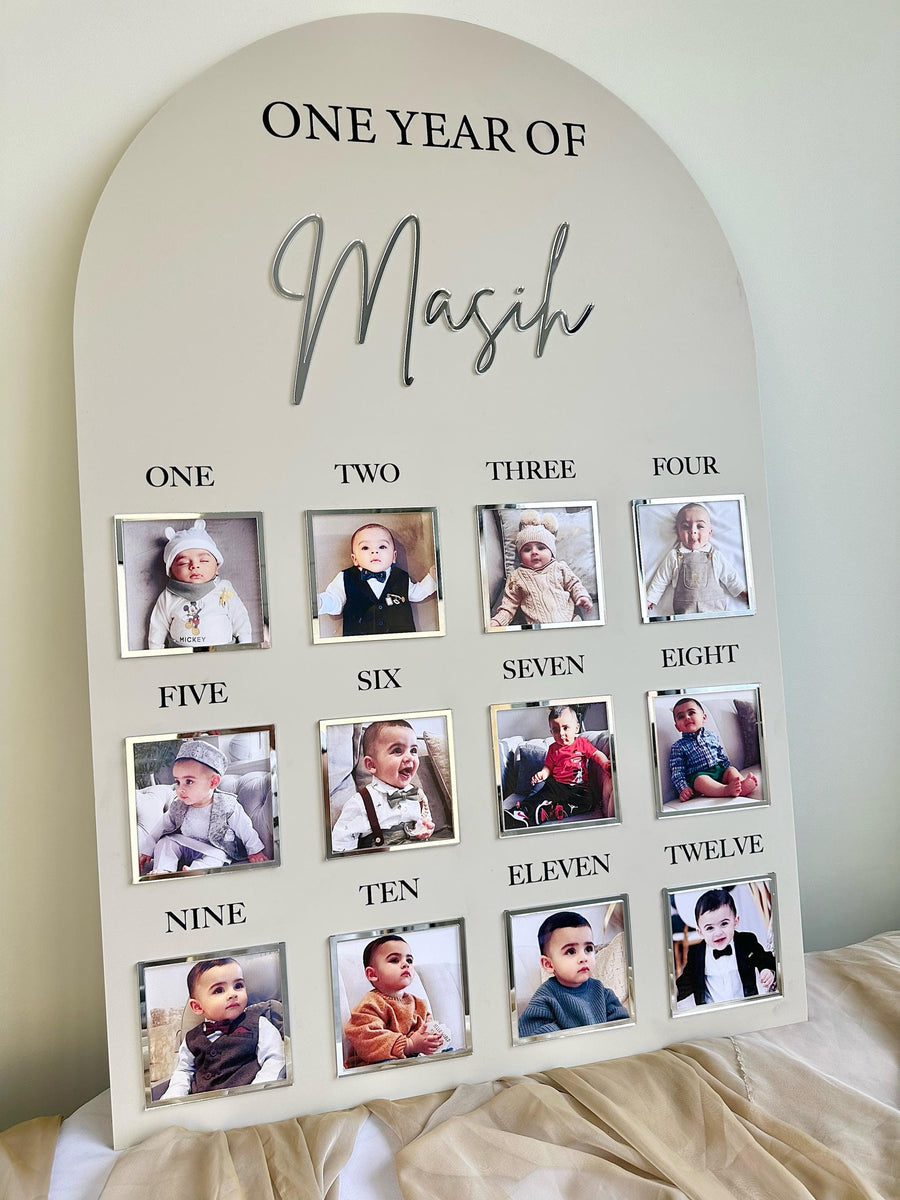 Acrylic Milestone Board