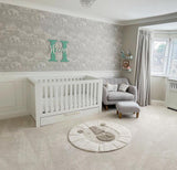 Giant Wall Initial, Personalized Letter Name Sign, Custom Wall Mount Initial for Nursery & Kids Room, Personalized Baby Initial and Name