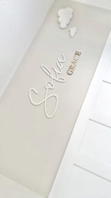 Custom Double Name Sign, First and Middle Name, Personalised Baby Gift, Nursery Wall Art, Kids Room Decor, Childrens Room Decoration