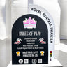 Acrylic Play Rules Sign for Soft Play Areas
