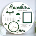 Baby Photo Keepsake Gift, Baby Birth Announcement, New Baby Gift, Personalised Baby Frame, Birth Announcement Plaque, Baby Announcement Sign
