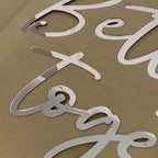 Better Together Acrylic Backdrop Sign, Backdrop Wall Decor, Reception Back Drop, Luxury Wedding Decor, Custom Wedding Quote Cut Out