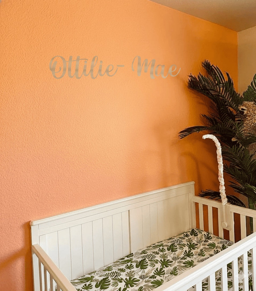 Custom Wooden Name Sign for Kids Room Decor