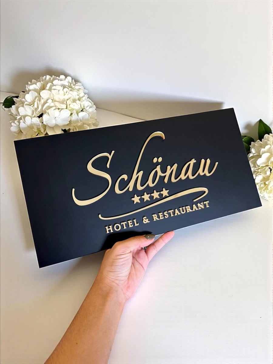 Custom Logo Business Sign | Acrylic Wall Signage