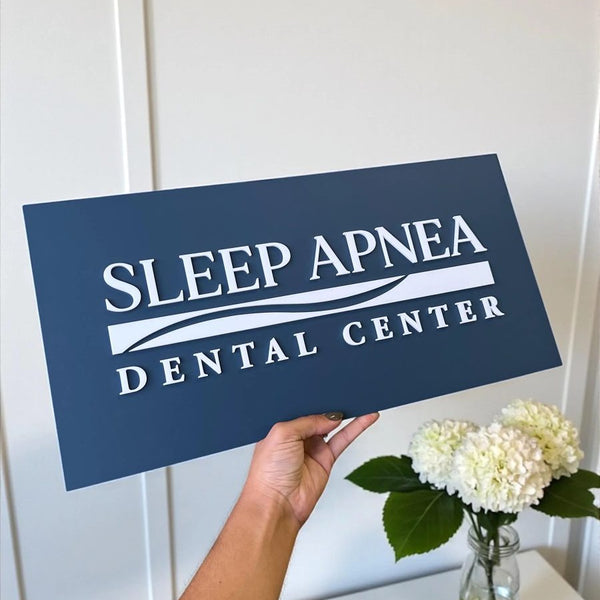 Custom Acrylic Business Signage for Modern Clinics