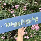 Custom House Name Sign - Personalised Acrylic Signs