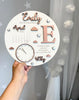 New Baby Birth Plaque