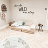 Where the WILD Ones Play Wall Sign